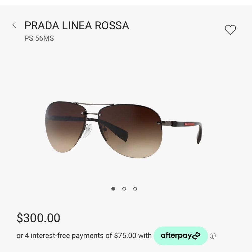 Brand new Prada Linea Rosa.